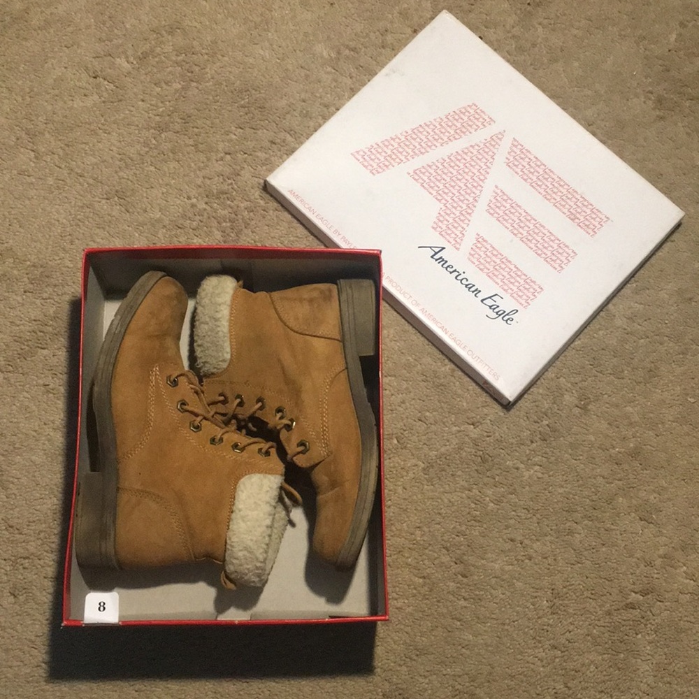 American Eagle Stoney Tan Boots